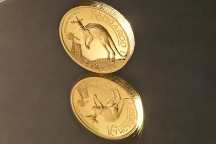 "Australian Kangaroo"-Goldmünze 2oz in der Ausführung Polierte Platte und High Relief