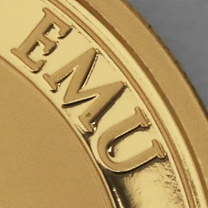 1oz Goldmünze 2022, Australian Emu, Sicherheitsmerkmal