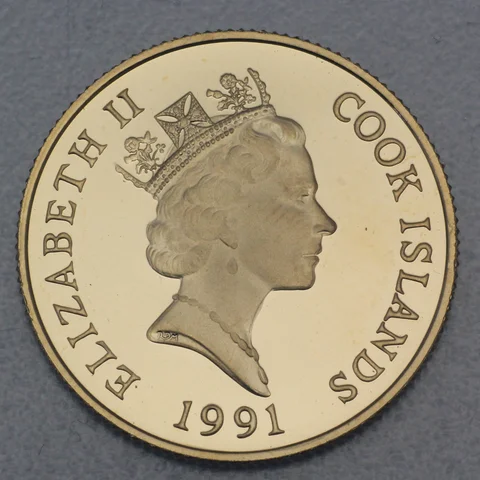 50 Dollar Cook Island Wildlife 1991 Koala