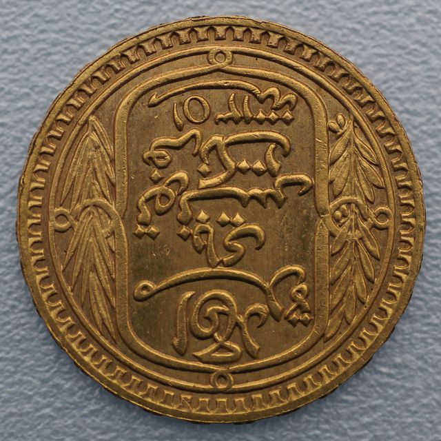 Tunesische 100 Francs Goldmünze