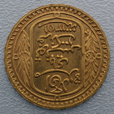Tunesische 100 Francs Goldmünze