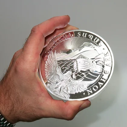 1kg Silbermünze Arche Noah