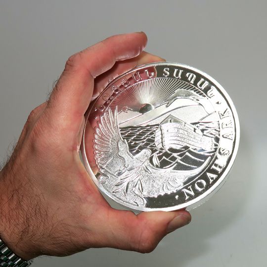 1kg Silbermünze Arche Noah