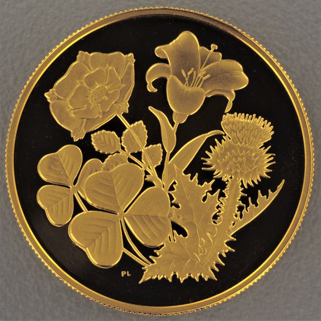 Goldmünze 350 Dollar 1998 Four Flowers