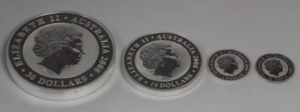 Kopfseite Koala Münzen