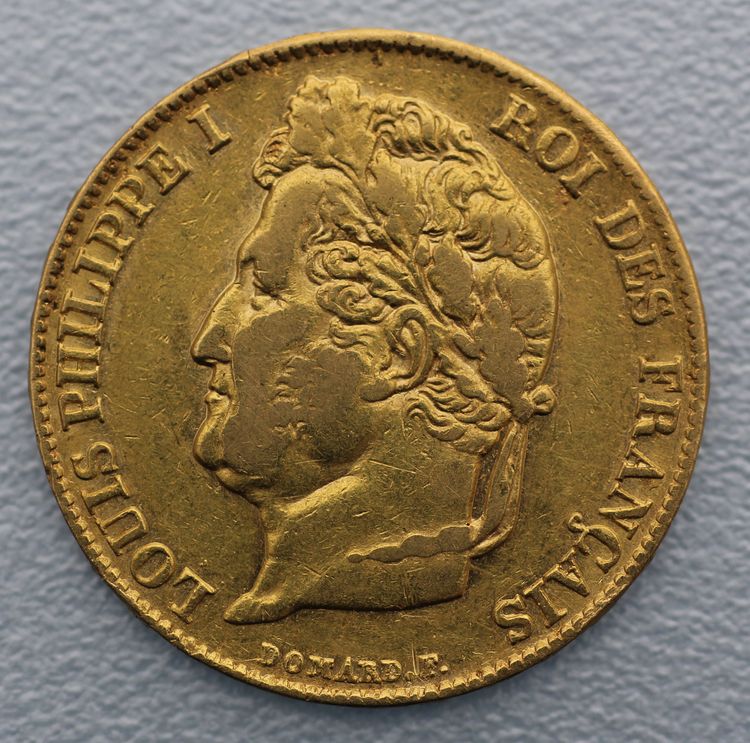 Goldmünze Louis Philippe I