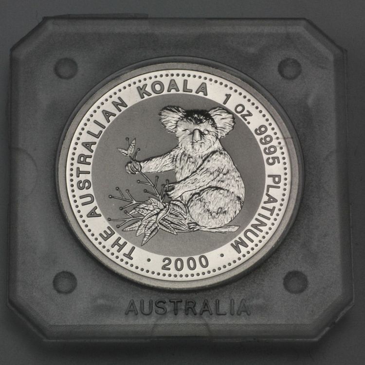 Platinmünze Koala 2000