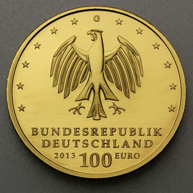 100 Euro Goldmünze Dessau-Wörlitz