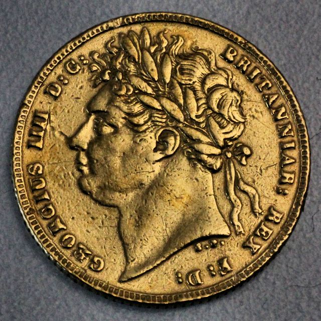 Sovereign Münzen George IV
