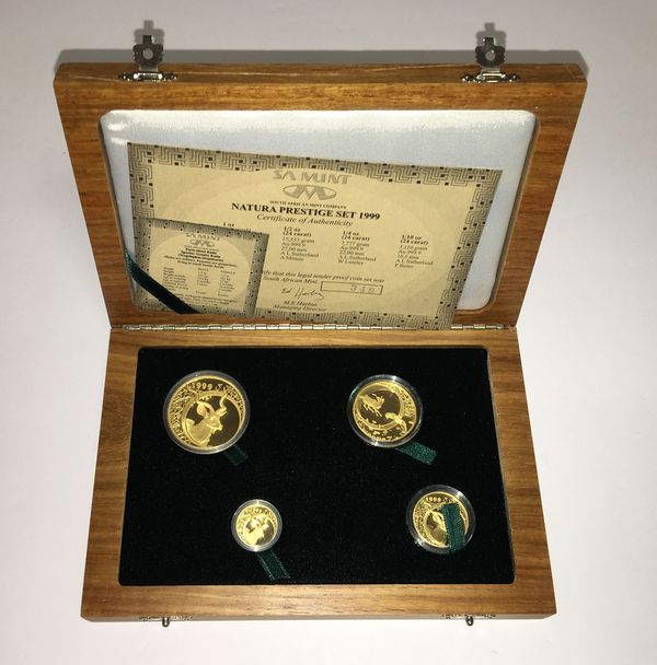 Natura Monarchs of Africa Set 1999 Kudu in Schatulle
