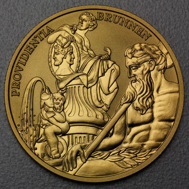 100 Euro Goldmünze Österreich 2002 Motiv Bildhauerei