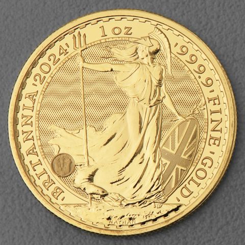 1oz Goldmünze Britannia 2024