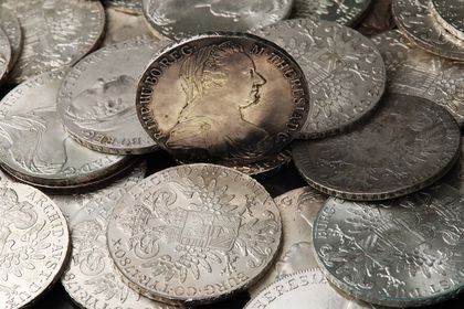 Silbermünze Maria Theresien Taler