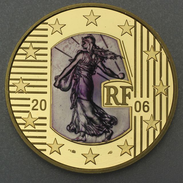 50 Euro Goldmünze Frankreich 2006 Abolition