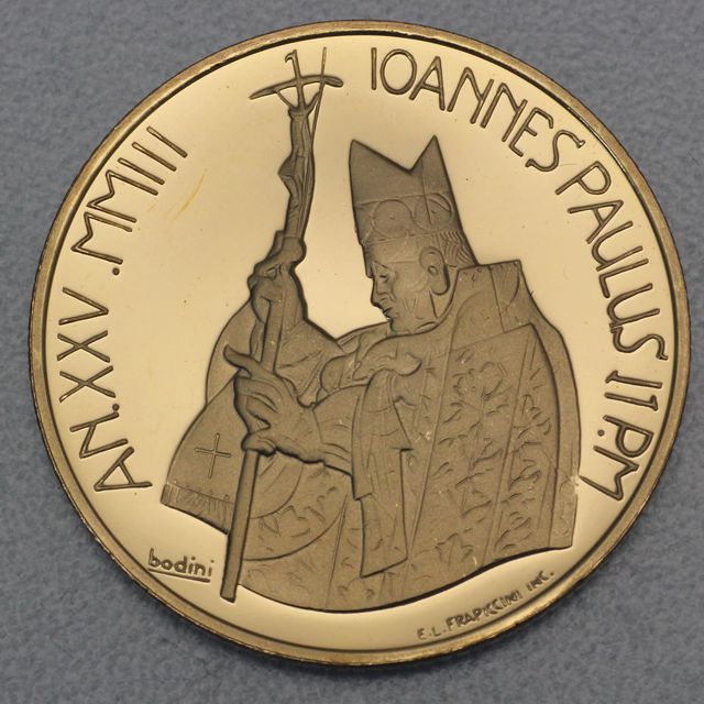 50 Euro Goldmünze Vatikan 2003 &quot;Zehn Gebote&quot;