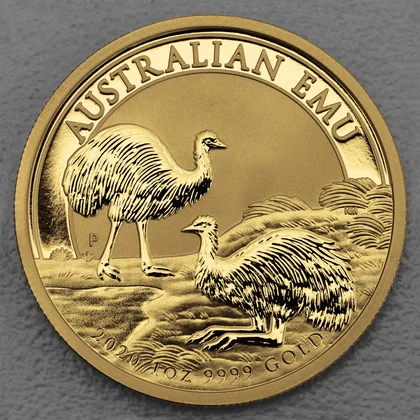 1oz Goldmünze 2020, Australian Emu