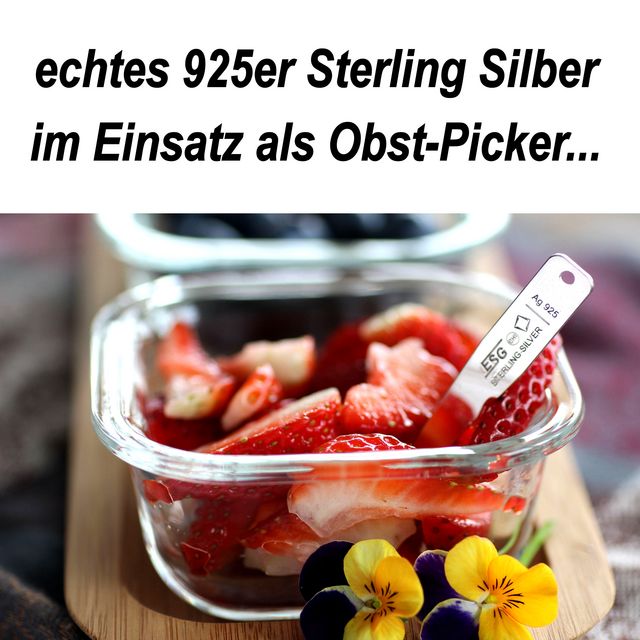 Picker Gabel aus Sterlingsilber