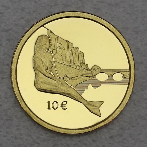 10 Euro Goldmünze Luxemburg 2021 Melusina