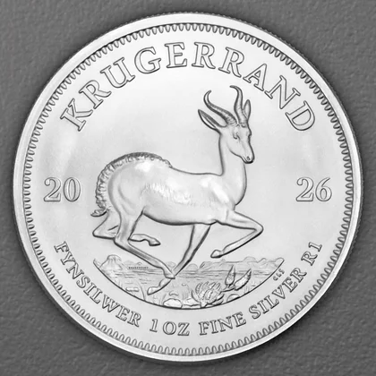 Krügerrand Silbermünze 2026