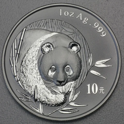 1oz Silbermünze Panda, 2003