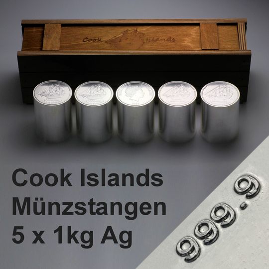 Cook Islands Münzstangen