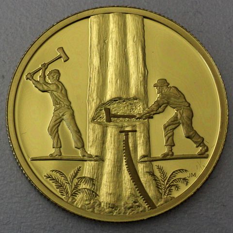 Goldmünze 200 Dollar Kanada 2006 - Timber Trade