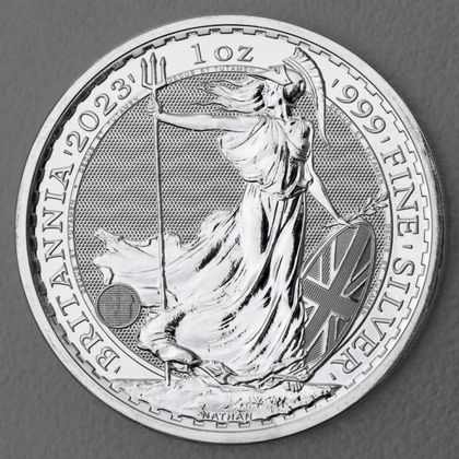 1oz Silbermünze Britannia 2023
