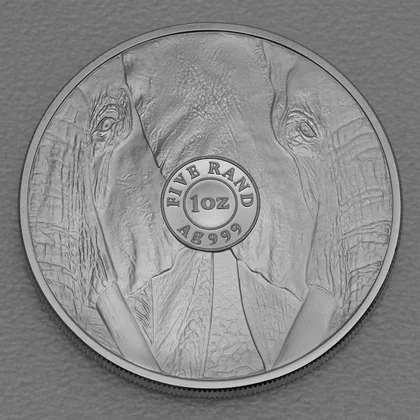 Silbermünze 1oz Big Five Serie I - 2019 Elefant