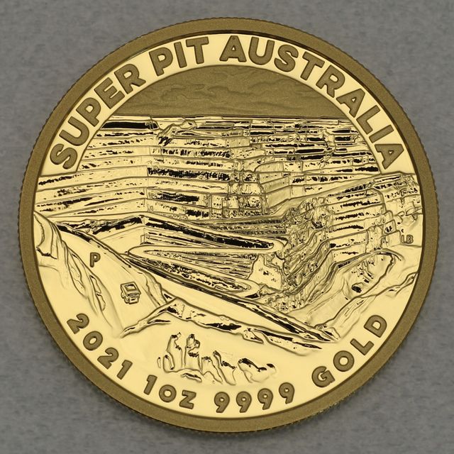 Goldmünze 1oz Australien Super Pit 2021
