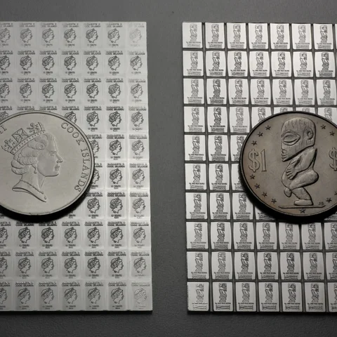 100g Münztafel
