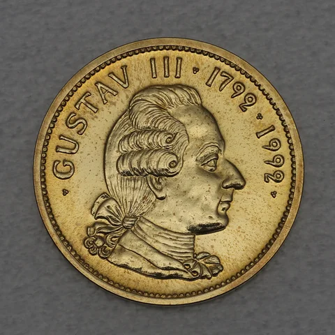 1000 Kronor 1992 Schweden - 200. Todestag von König Gustaf III.