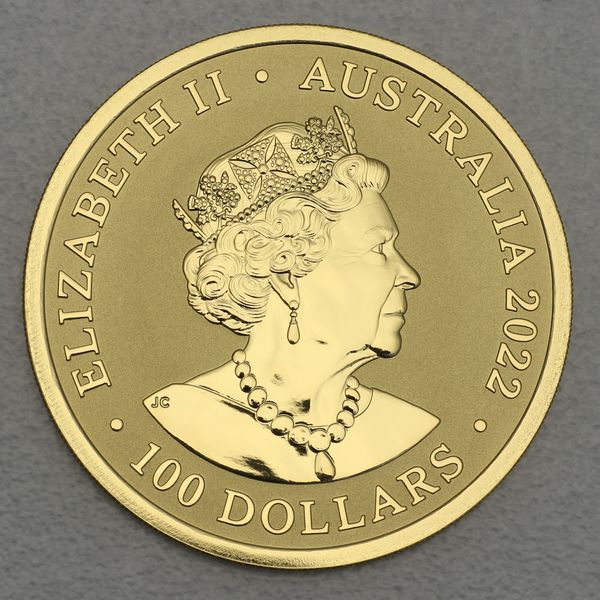 Goldmünze 1oz Australias Most Dangerous Rückseite