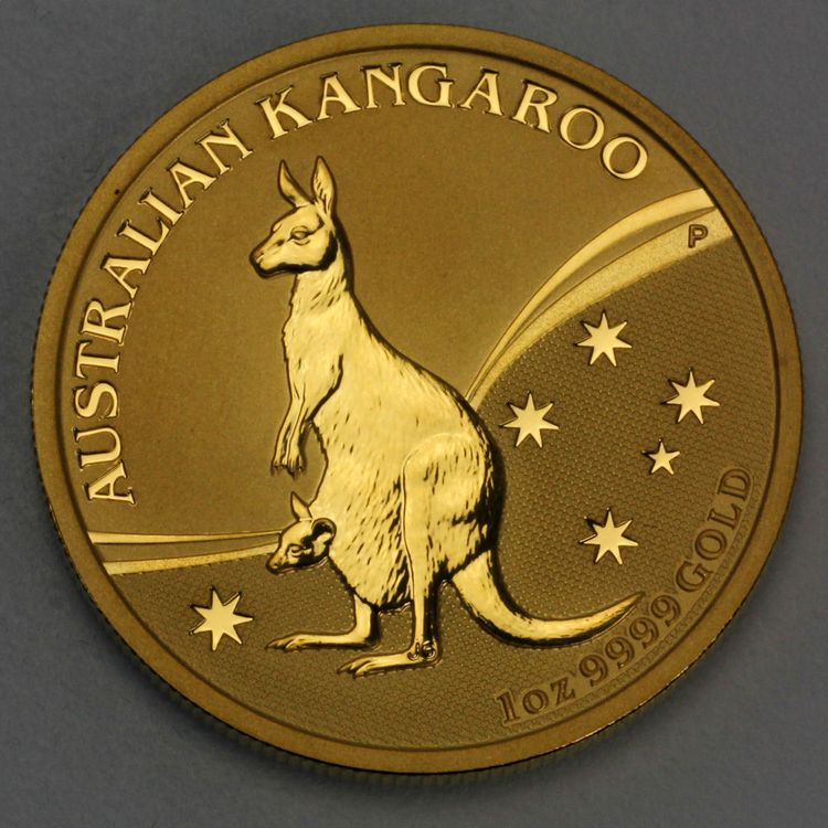 Australien Känguru Goldmünze 2009