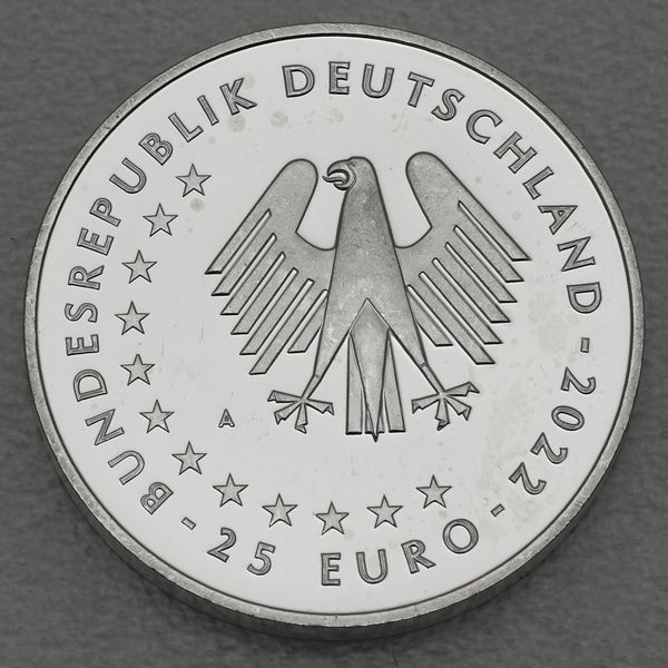 Silbermünze 25 Euro 2022