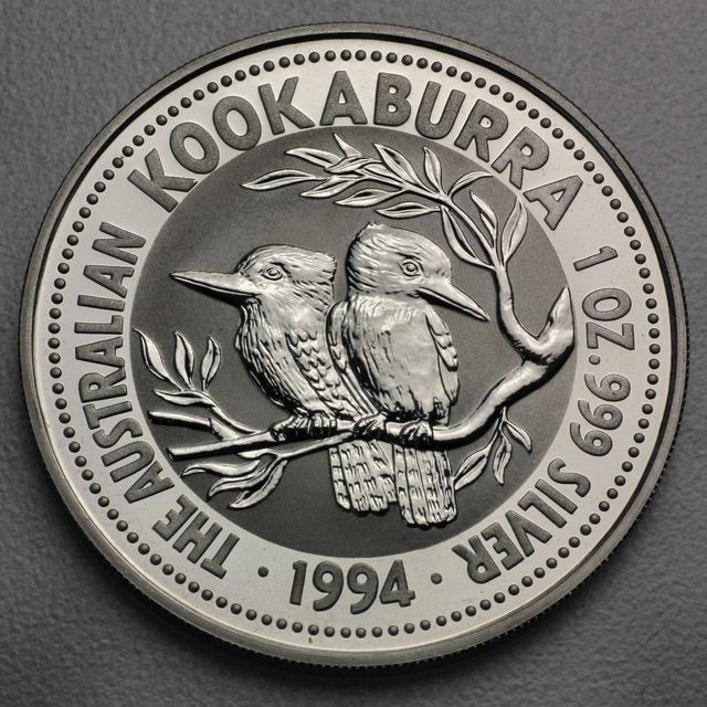 Kookaburra Silbermünze 1994