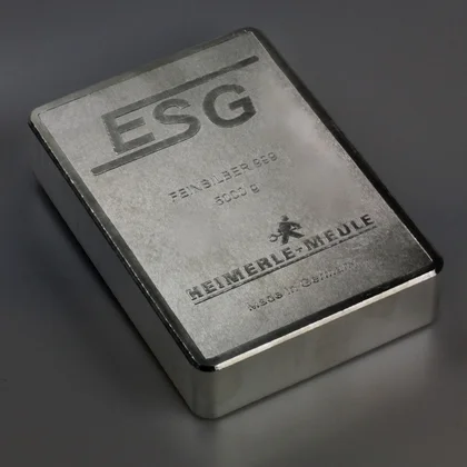 5kg DIN Silberbarren