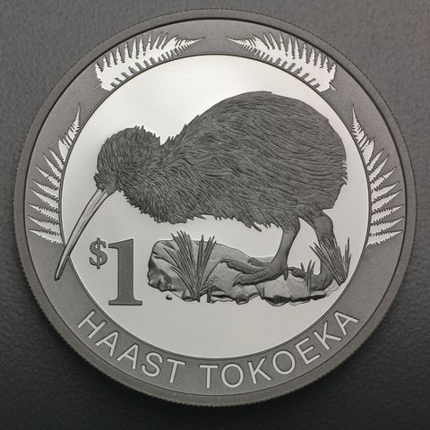 Silbermünze 1oz Neuseeland New Zealand Kiwi 2008