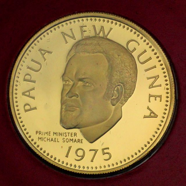100 KINA Goldmünze Papua Neuguinea