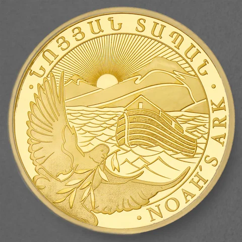 Goldmünze 1oz Arche Noah Armenien 2023