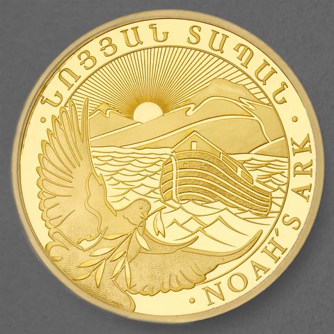 Goldmünze 1oz Arche Noah Armenien 2023
