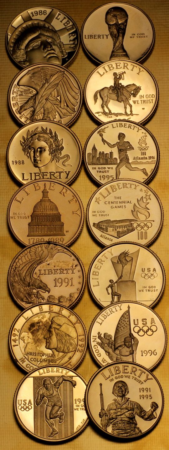 Gedenkmünzen 5 Dollar USA