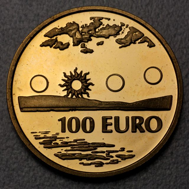 100 Euro Goldmünze Finnland 2002