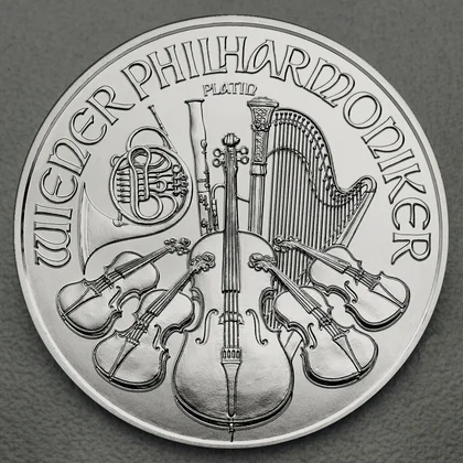 1oz Platin Philharmoniker