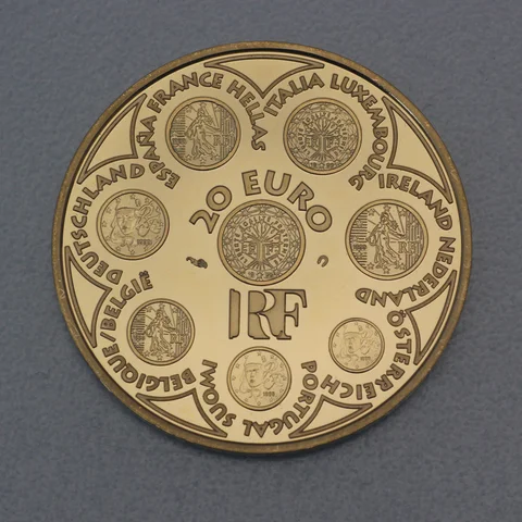 Goldmünze 20 Euro Frankreich 2002 - Europa