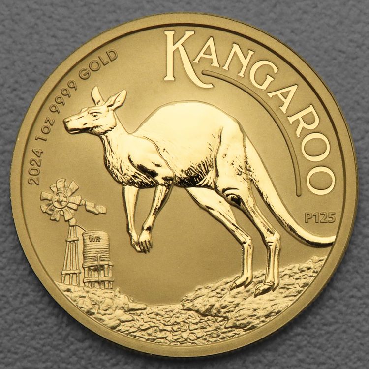 Australien Känguru Goldmünze 2024