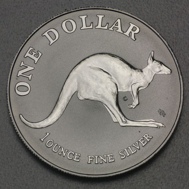 Känguru Silbermünze Australien 1993