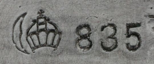 Silberstempel 835b