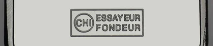 Schmelzerzeichen Essayeur Fondeur