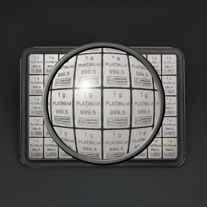 50g CombiBar® Platintafel