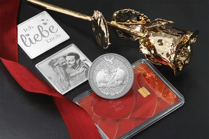 Edelmetallgeschenke in der Liebe